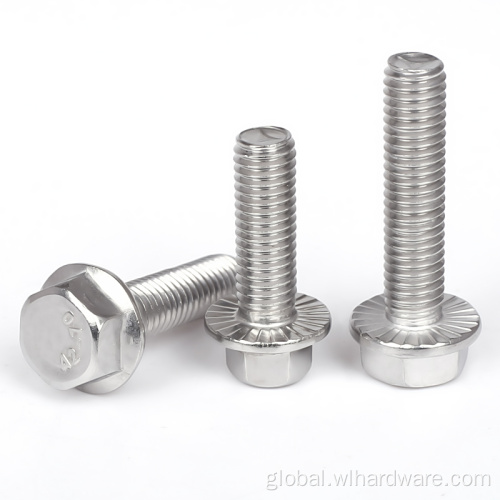 Stainless Steel 304 316 Metric Hexagon Flange Bolts